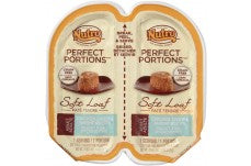 Nutro Products Perfect Portions Soft Loaf Chicken, Liver and Shrimp Cat Wet Food 24Ea/2.65 Oz, 24 Pk