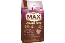 Nutro Max Adult Grain Free Recipe With Farm Raised Chicken Dry Dog Food 4 Pounds
