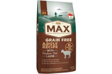 Nutro Max Adult Grain Free Recipe With Pasture Fed Lamb Dry Dog Food 4 Pounds