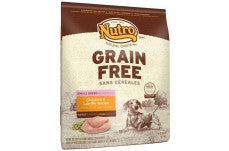 Nutro Grain Free Small Breed Adult Farm-Raised Chicken, Lentils and Sweet Potato Recipe Dry Dog Food 12 Pounds