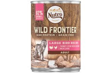 Nutro Wild Frontier Large Bird Turkey Stew Canned Dog Food 12Ea/12.5Oz