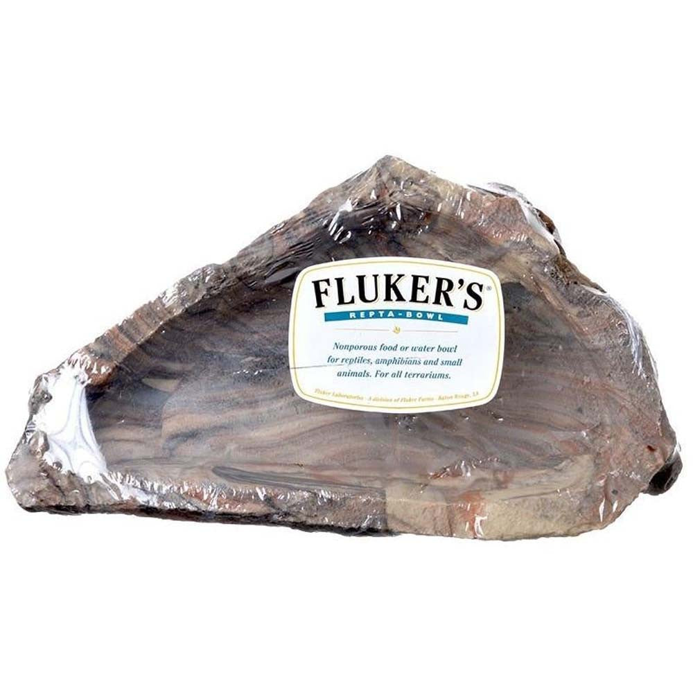 Fluker's Repta-Bowl Non-porous Food and Water Bowl Multi-Color 9 in Large