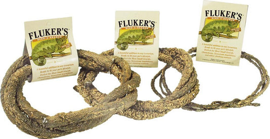 Fluker's Bend-A-Branch for Reptiles Brown 6 ft Small