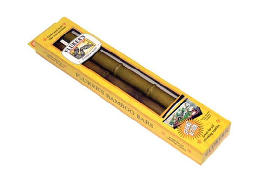 Fluker's Bamboo Bars for Reptiles and Amphibians Brown 2 Pack