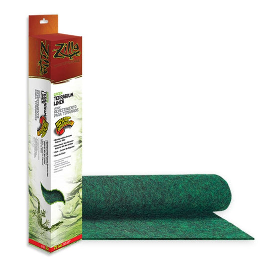 Zilla Reptile Terrarium Liners Green 75/90 Gallon