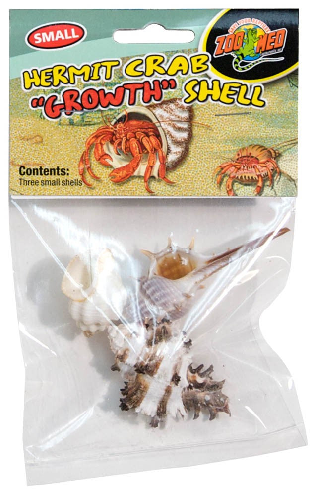 Zoo Med Hermit Crab Growth Shell Assorted Growth Small 3 Pack
