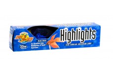 Zoo Med Highlights Incandescent Aquarium Bulb Blue 25 Watts