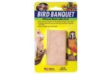 Zoo Med Bird Banquet Fruit Formula Mineral Block Pink 5 oz Large