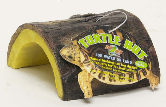 Zoo Med Turtle Hut Brown, Yellow Small