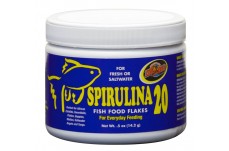 Zoo Med Spirulina 20 Flakes Fish Food 0.5 oz