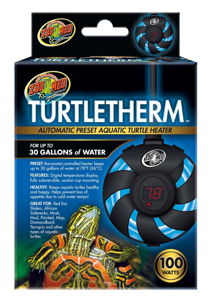 Zoo Med Turtletherm Automatic Preset Aquatic Turtle Heater 100 Watts