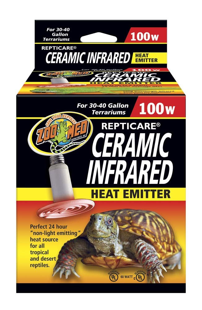 Zoo Med ReptiCare Ceramic Infrared Heat Emitter 100 Watts