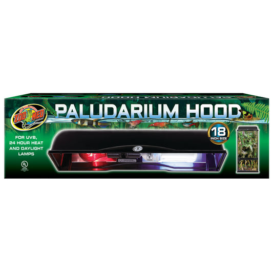 Zoo Med Paludarium Hood Black 18 in