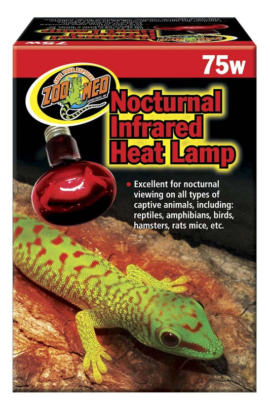 Zoo Med Nocturnal Infrared Heat Lamp 75 Watts