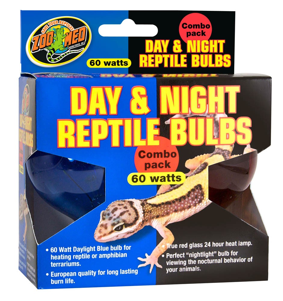 Zoo Med Day & Night Reptile Bulb Combo Pack