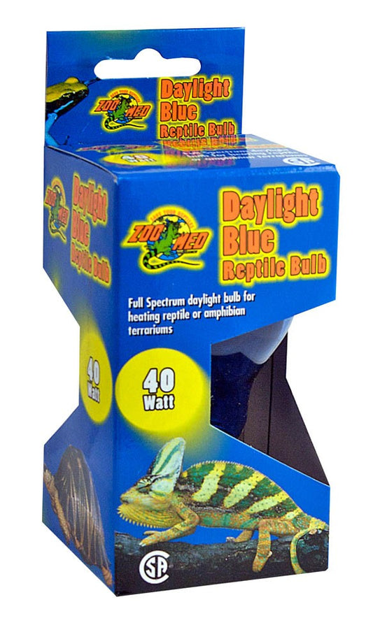 Zoo Med Daylight Blue Reptile Bulb Blue 40 Watt