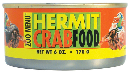 Zoo Med Hermit Crab Canned Reptile Wet Food 6 Oz