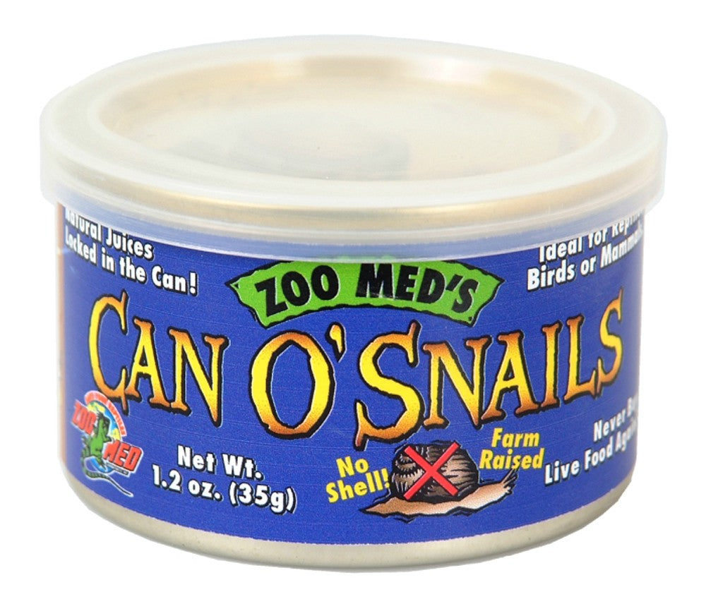 Zoo Med Can O' Snails Reptile Wet Food 1.7 oz