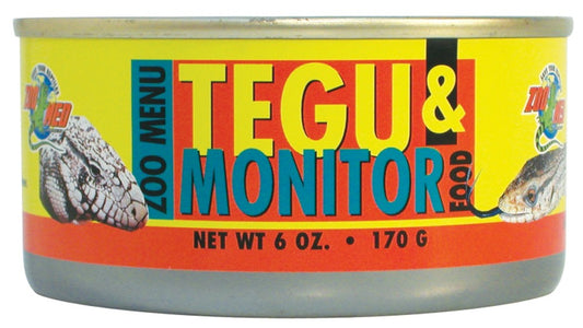 Zoo Med Blue Tongue Skink & Tegu Canned Wet Food 6 oz