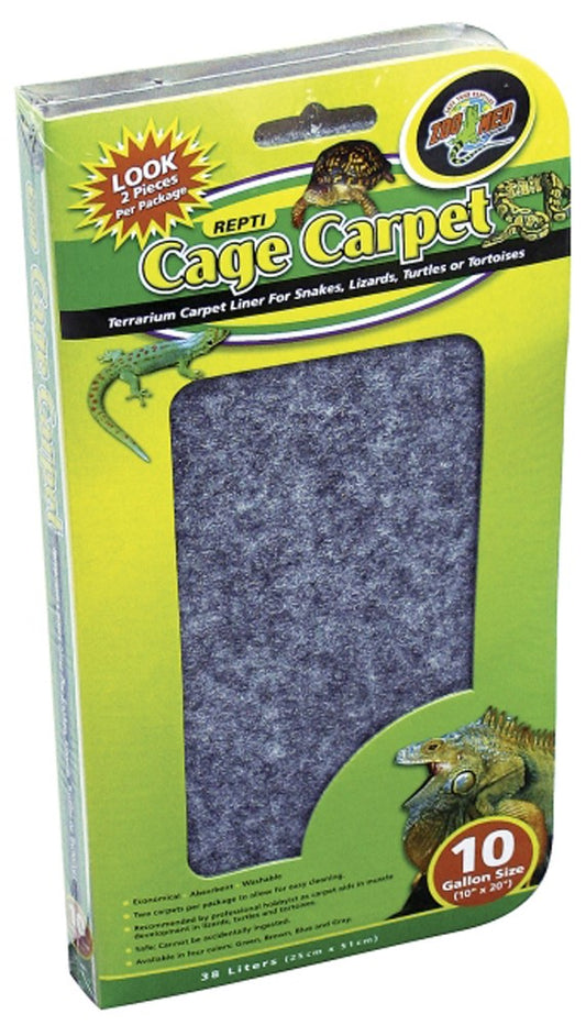 Zoo Med Cage Carpet 10 X 20In 10Gal