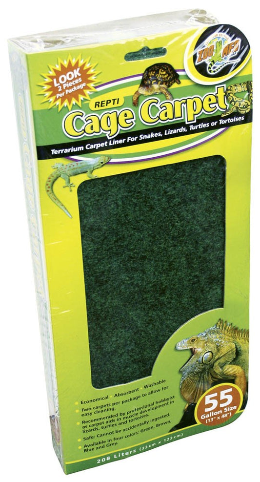 Zoo Med Cage Carpet 12 X 24In 15/20Gal