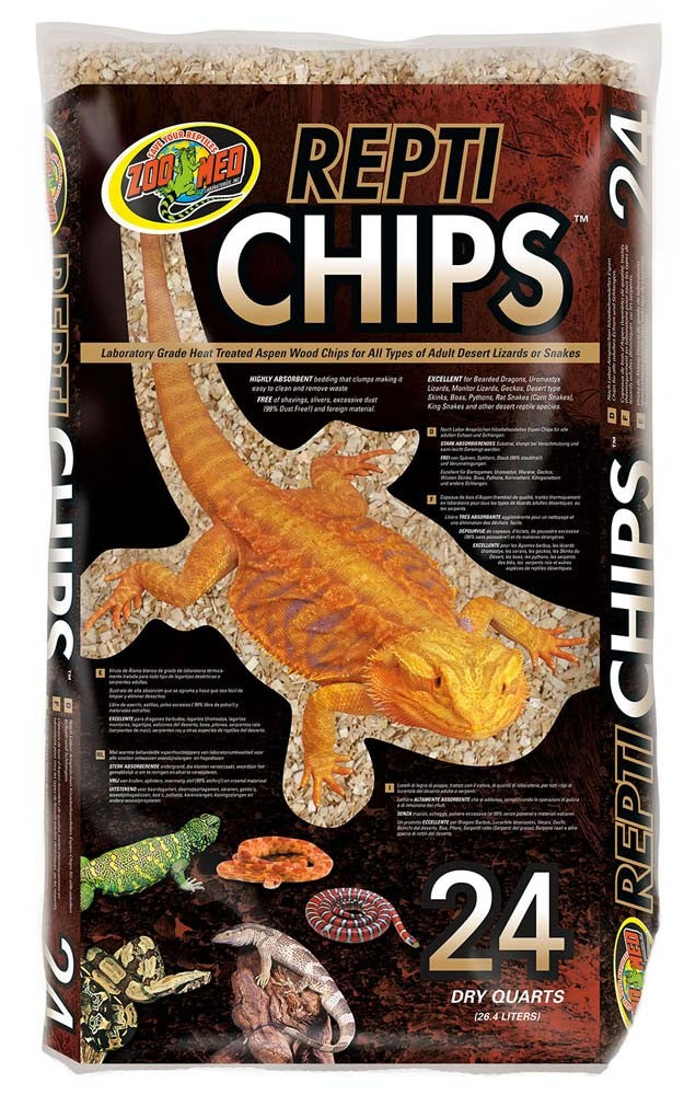 Zoo Med Repti Chips Substrate Brown 24 qt