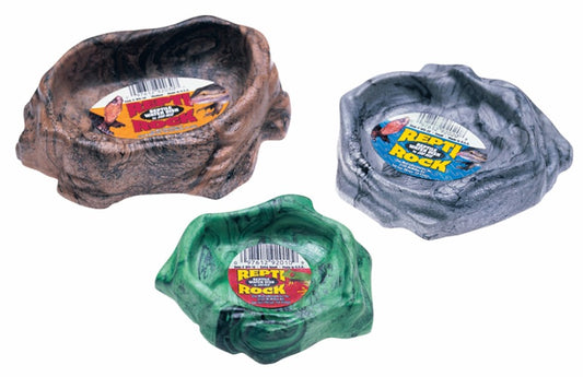 Zoo Med Repti Rock Water Dish Assorted Extra-Small