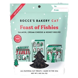 BOCCE'S BAKERY CAT SOFT CHEWY FEAST OF FISHIES 2OZ