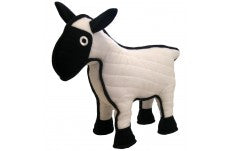 Tuffy Barn Yard Series Dog Toy Sheep Black, White