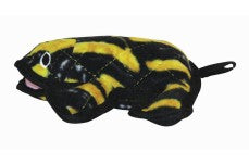 Tuffy Desert Series Dog Toy Phrog Black & Yellow Frog 8.2 in
