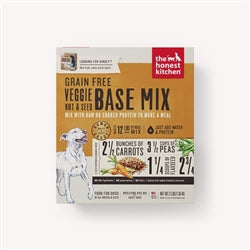 The Honest Kitchen Kindly Veggie, Nut and Seed Grain-Free Dehydrated Dog Base Mix 3 Lbs