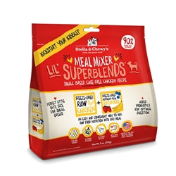 Stella and Chewys Dog Freeze Dried Lil Super Blends Mixer Chicken 8 Oz