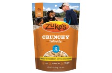 Zukes Dog Crunchy Natural Peanut Butter and Banana 12Oz