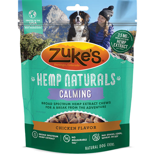 Zuke Dog Hemp Naturals Calm Grain Free Chicken 5Oz