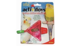 JW Pet ActiviToy Tilt Wheel Bird Toy Assorted One Size