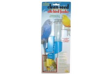 JW Pet Clean Seed Silo Bird Feeder Assorted Small