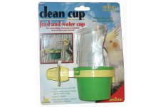 JW Pet Clean Cup Bird Feed and Water Cup Assorted Medium 5 oz