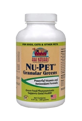 Ark Naturals Nu-Pet Granular Greens Dog and Cat Powder Supplement, 8.47-Oz Bottle