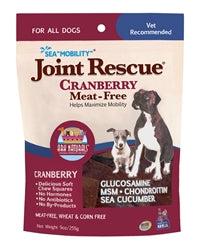 Ark Naturals Sea Mobility Joint Rescue Cranberry Dog Treats, 9-Oz. Bag