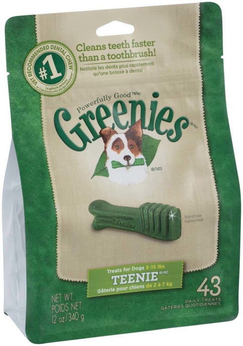 Greenies Dog Dental Treats Original 1ea/12 oz, 43 ct, Teenie