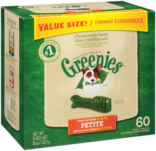 Greenies Dog Dental Treats Original 1ea/36 oz, 60 ct, Petite