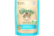 Greenies Feline Dental Treats For Cats Ocean Fish Flavor 2.5 Oz.