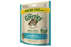 Greenies Feline Dental Treats For Cats Ocean Fish Flavor 5.5 Oz.