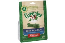 Greenies Hip and Joint Regular Size Dental Dog Chews - 18 Ounces 18 Treats