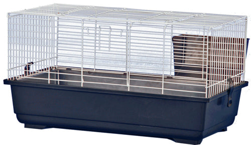 A  E Cages Rabbit Cage Black, 2ea/24 in X 13 in X 13 in