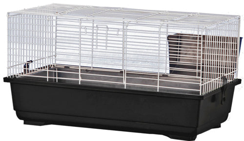 A  E Cages Rabbit Cage Black, 2ea/31 in X 17 in X 17 in