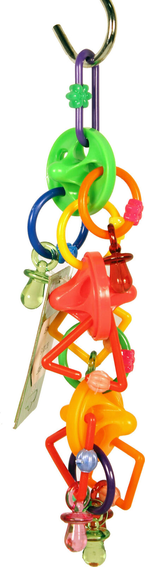 A & E Cages Happy Beaks Spinners & Pacifiers Bird Toy One Size