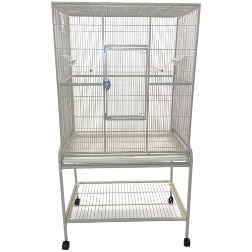 A & E Cages Flight Cage and Stand Platinum 31in X 20in