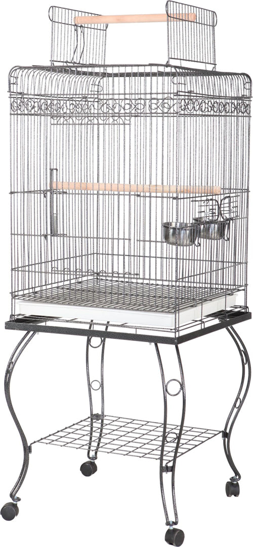 A & E Cages Economy Play Top Cage Black 20in x 20in x 58in