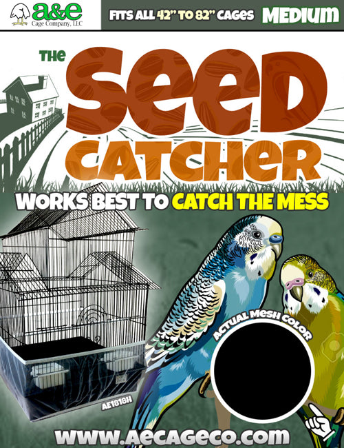 A & E Cages Seed Catcher 42-82in